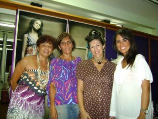 Carmen Grijó, Sandra Santos,Gabi King e Aline Feitosa